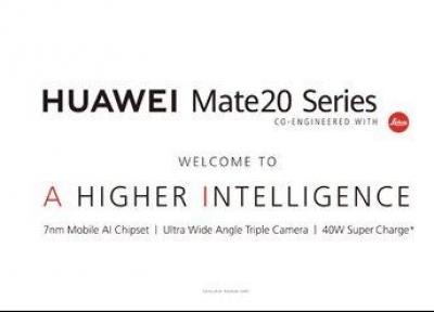 تقاضای بی سابقه برای گوشی های Huawei Mate 20 در اروپا، خاورمیانه و چین