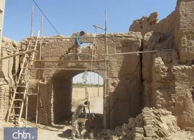 قلعه تاریخی همت آباد در یزد مرمت شد