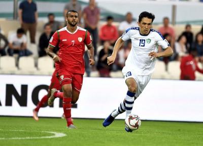 جام ملت های آسیا، پیروزی یک نیمه ای ازبکستان مقابل عمان