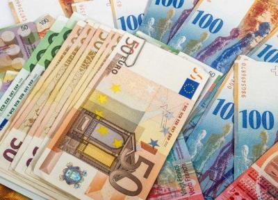 نرخ رسمی یورو کاهش و پوند افزایش یافت ، دلار ثابت ماند