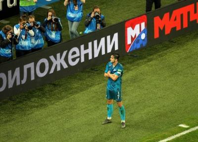 رتبه سوم سردار آزمون در رده بندی برترین ورزشکار خارجی سال 2019 روسیه