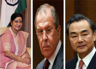 نشست 3 جانبه مسکو؛ وزرای خارجه روسیه، چین و هند در خصوص افغانستان گفت وگو می نمایند