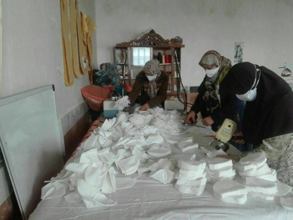 خبرنگاران 4800 عدد ماسک در مناطق روستایی بوکان تولید شد خبرنگاران 4800 عدد ماسک در مناطق روستایی بوکان تولید شد