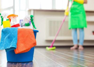 آسان ترین روش نظافت خانه نوساز