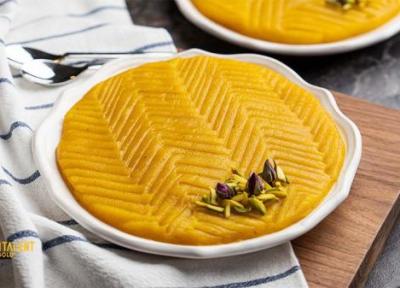 طرز تهیه حلوای زعفرانی؛ دسر خوش رنگ و لعاب ایرانی