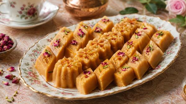 طرز تهیه انواع حلوا با پودر قند؛ 6 مدل مجلسی و نذری با تمام فوت و فن ها